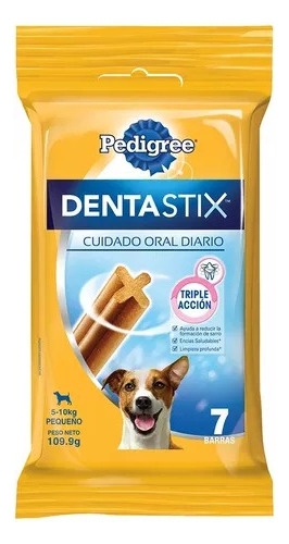 Pedigree Dentastix Cuidado Oral Perro Pequ 7 Barras 4 Packs 