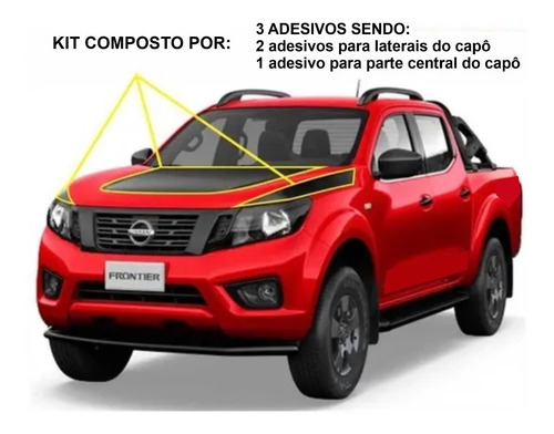 Adesivo Frontier Attack (adesivo Vinil Preto Fosco)