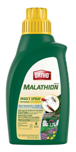 Ortho Max Malathion Concentrado De Espray De Insectos: Mata 