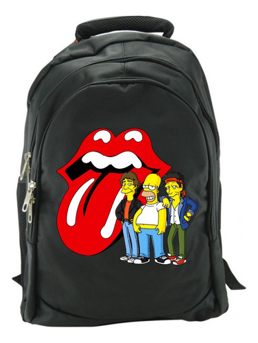 Morral The Rolling Stones Simp Sport Maleta De Espalda Bolso