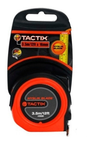 Huincha Tactix # 235283  3,5 Mts X 5/8  (mm-pul)