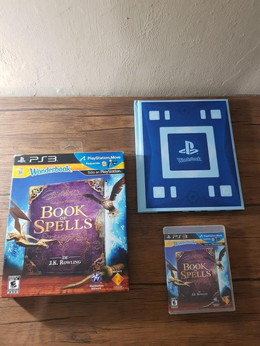 Wonderbook Book Of Spells Playstation 3 Ps3 Buen Estado !!