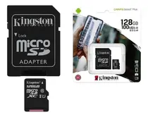 Comprar Memorias Micro Sd Kingston 128gb C10 + Adaptador Sd