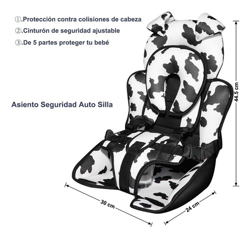 Imagen 5 de 6 de Asiento Seguridad Auto Silla Calidad Alta Cojín Plegable