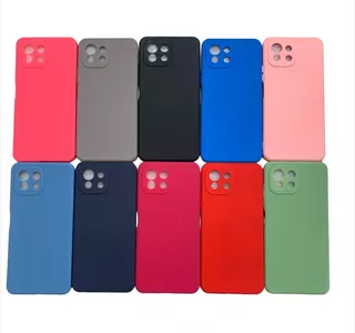 Funda Silicona Silicone Case Para Xiaomi Mi 11 Lite