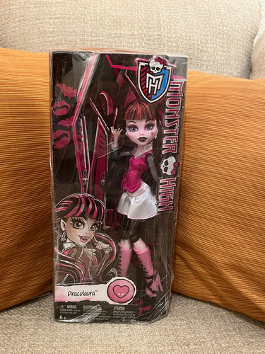 Muñeca Monster High Draculaura Básica W3 G1 Completa Nueva (Usado)