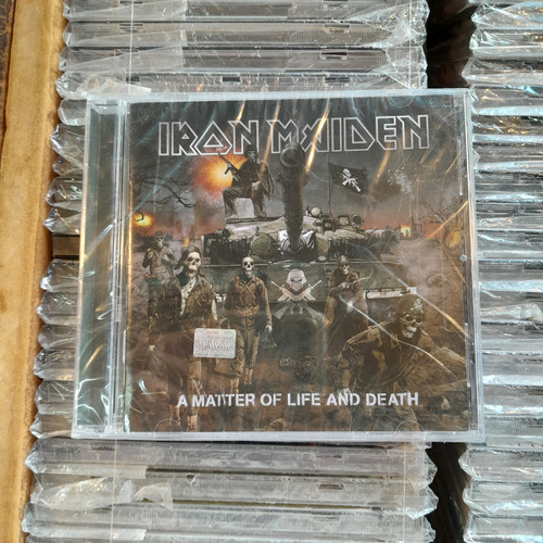Iron Maiden A Matter Of Life And Death Cd Nuevo Cerrado  