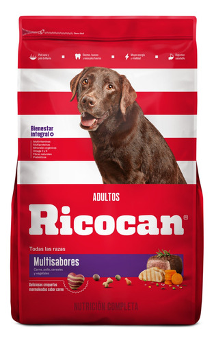 Ricocan Multisabores Adultos 15kg