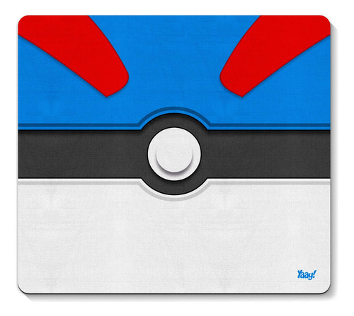 Mouse Pad Emborrachado 23x20cm Pokémon Yaay! Cor Great Ball