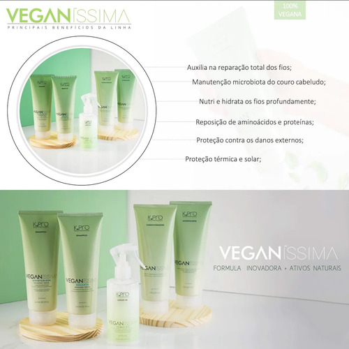 Kit K.pro Veganíssima Completo (5 Produtos)