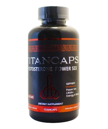 Titan Caps. Aumenta Tu Potencia Sexual, Lívido. 120 Caps.