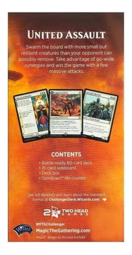 Magic Kit 4 Challenger Deck 2019 Aggro Arcane United Deadly