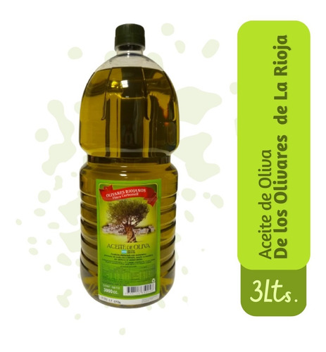 Aceite De Oliva Los Olivares Riojanos 3 Lts.