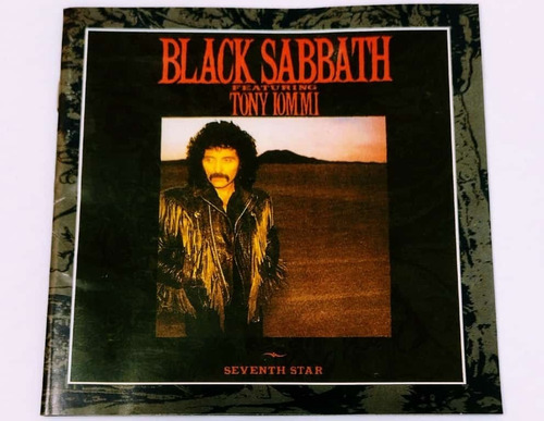 Cd Black Sabbath Featuring Tony Iommi Seventh Star Importado