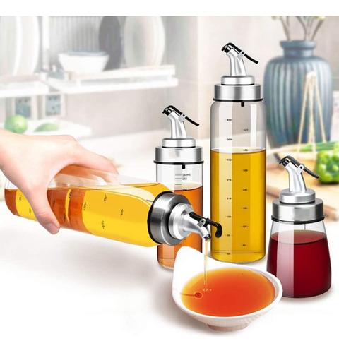 Botella Dispensadora De Aceite De Oliva, Recipiente De Condi
