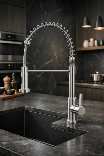 Torneira Cozinha Gourmet 2 Dois Jatos Mais Vendida 947-fria-imp P...