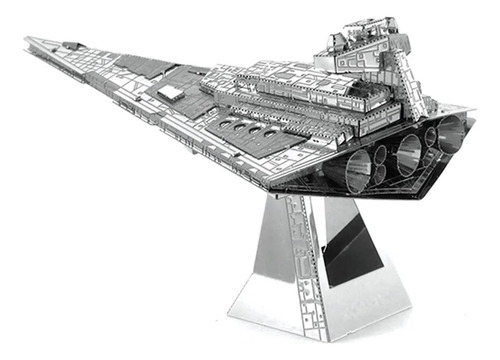 Rompecabezas Puzzle De Metal 3d Nave Destroyer Star Wars