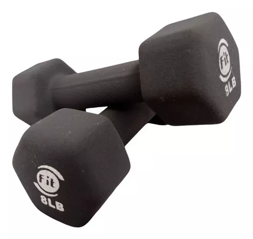 Ripley - STUDIO DUMBBELLS SET DE PESAS 8 KILOS X2 MANCUERNAS VINILO LIVE UP