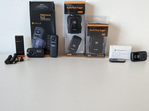 Combo Vello Freewave Plus + Studio Flash Trigger + Mas