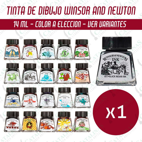 Tinta China Dibujo Winsor & Newton X14ml Microcentro