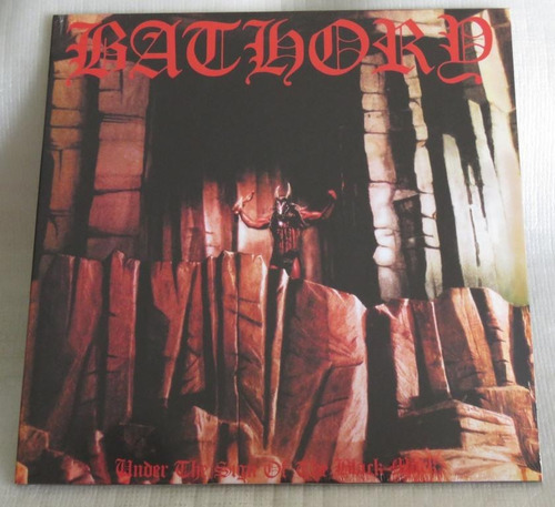 Bathory Under The Sign Of The Black Mark Lp Burzum Behemoth Versão Do Álbum Edição Limitada
