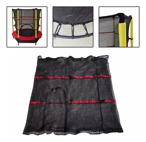 Red De Seguridad De Red De Recinto De Trampolín, Cerca De
