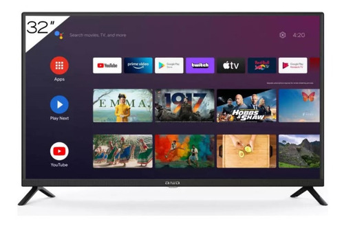 Imagen 1 de 1 de Tv Aiwa 32 Pulgadas Androidtv Ultima Tecnologia Nuevo!