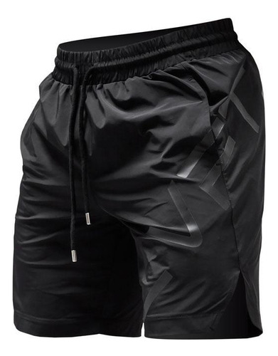 Pantalones Cortos Estampados De Doble Capa De Secado Rápido