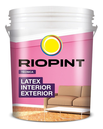 Latex Interior Exterior   Tecnica   Riopint X 4 Lts.