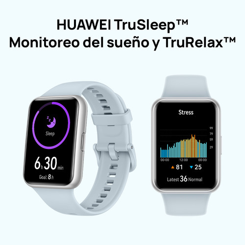Imagen 9 de 12 de Huawei Watch Fit 2 Active 1.74" caja de polímero midnight black, malla midnight black de silicona