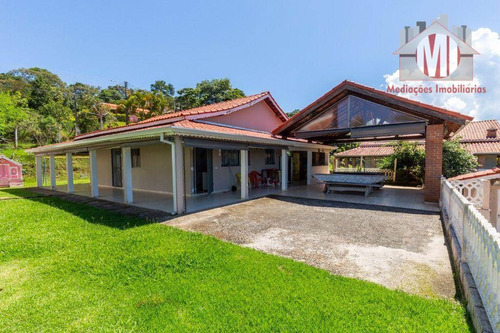 Imagem 7 de 28 de Ótima Chácara Com 2 Dormitórios, Piscina, Pomar, Salão De Jogos, Bem Localizada, À Venda, 1500 M² Por R$ 450.000 - Zona Rural - Pinhalzinho/sp - Ch1032