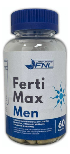 Fertimax Men Fertilidad Hombre Masculina 60cap Envio Gratis