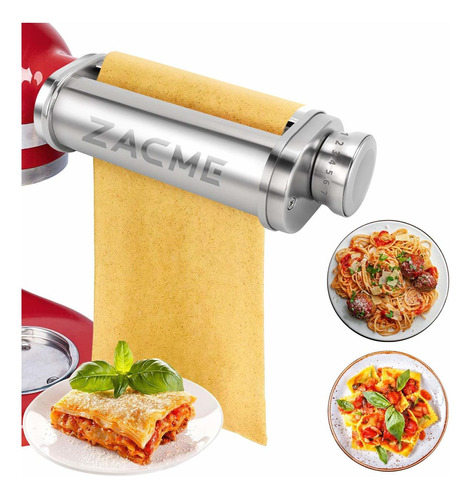 Pasta Roller Attachment For Kitchenaid Stand Mixers, Zacme S