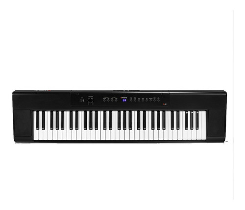 Piano Electrico Artesia A61 61 Teclas Sensitivo En Caja Color Negro
