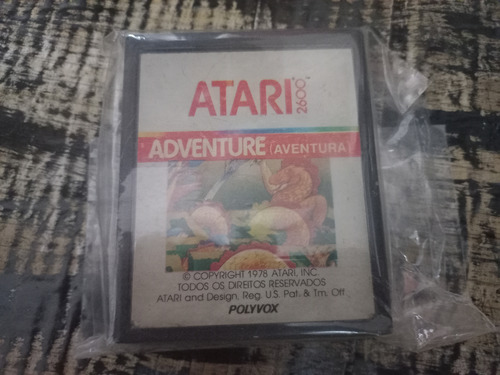 Adventure Atari 2600 Original Polyvox Ótimo Estado (Usado)