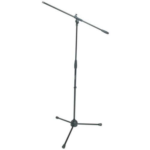 Stand Pedestal Proel Para Microfono Con Boom Negro Rsm-180