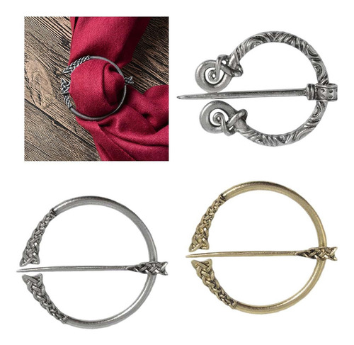 Mz Broche Bufanda Abrigo Chal Alfiler Joyería Medieval