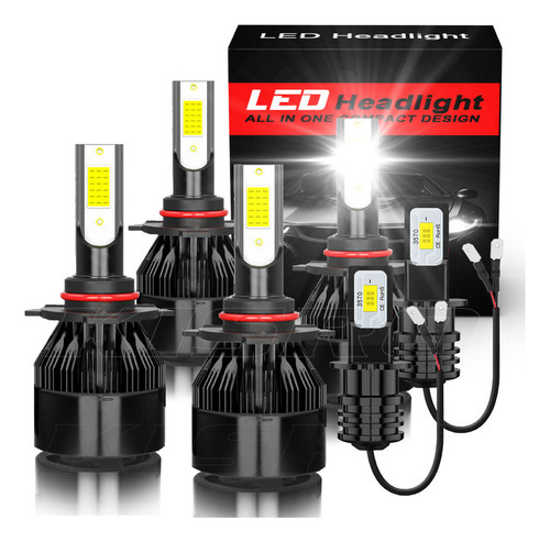 Kit De Luz Led 9005 9006 Alta/baja P/nissan 300zx 1990-96