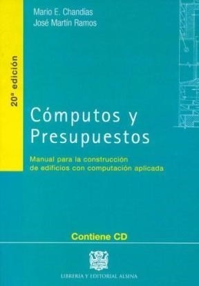 Libro Computos Y Presupuestos  25 Ed De Mario E. Chandias