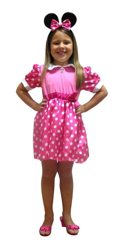Disfraz Minnie - Niñas 4 A 5 Años - Disney Pronobel