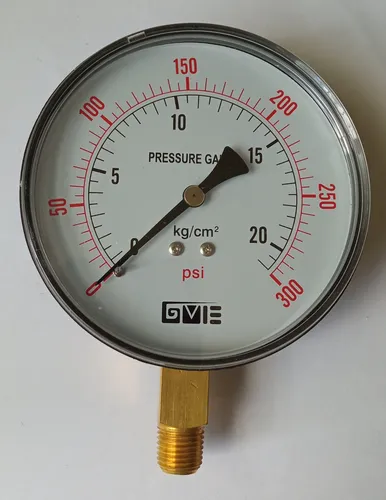 comprar Manometro 300 Psi Seco D 4 Rosca 1\u002F4 Npt, Para Aire Agua Gas