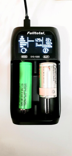 Cargador Full Total Carga Todo Aa Aaa C D 18650 16340 Y Usb