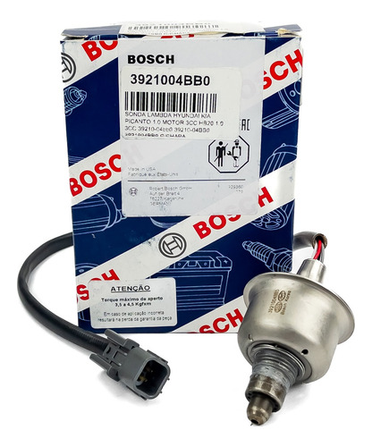 Sonda Lambda Bosch 3921004bb0 Hb20 2021 4 Pinos