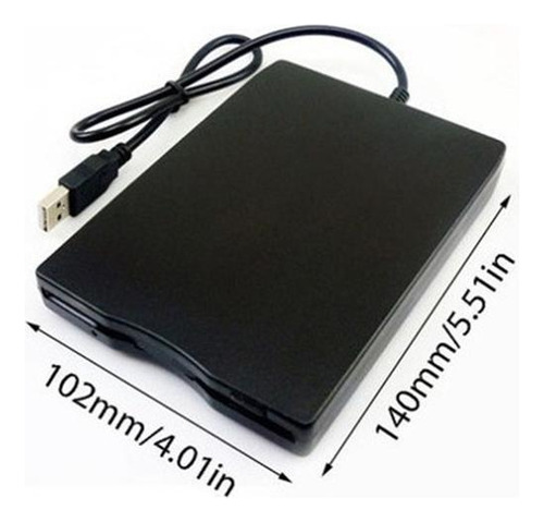 Adaptador De Reprodutor De Disquete Externo Com Porta Usb 3.