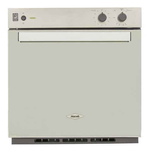 Horno de empotrar a gas con grill eléctrico (GN) Haceb Masala H6GREEMGN 67L inox 120V