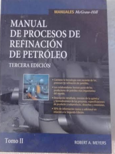 Libro Manual De Procesos De Refinacion De Petroleo 2 Tomos 
