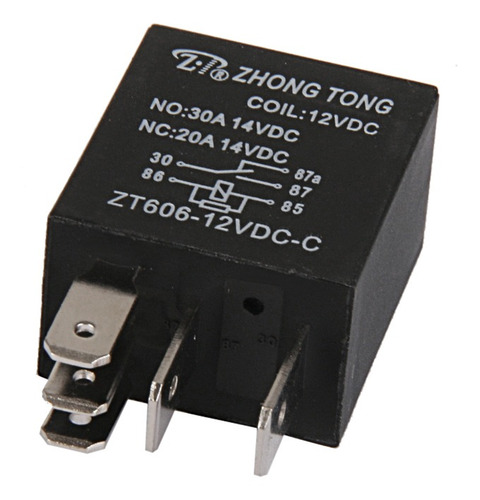 12v 20/30 Amp 5 Pin Spdt Car Relay, Interruptor De Relé
