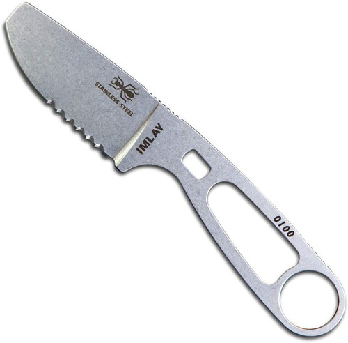Cuchillo Swiftwater Rescue Knife + Vaina Naranja Clip Cor...