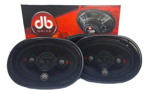 Bocinas Coaxiales Db Drive S69p 250w Rms 6x9 Pulgadas 4 Vías