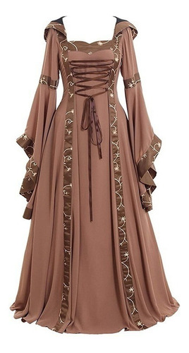 Vestido De Fiesta De Mujer De Fiesta Gótico Medieval